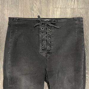 Free people draw string skinny’s!